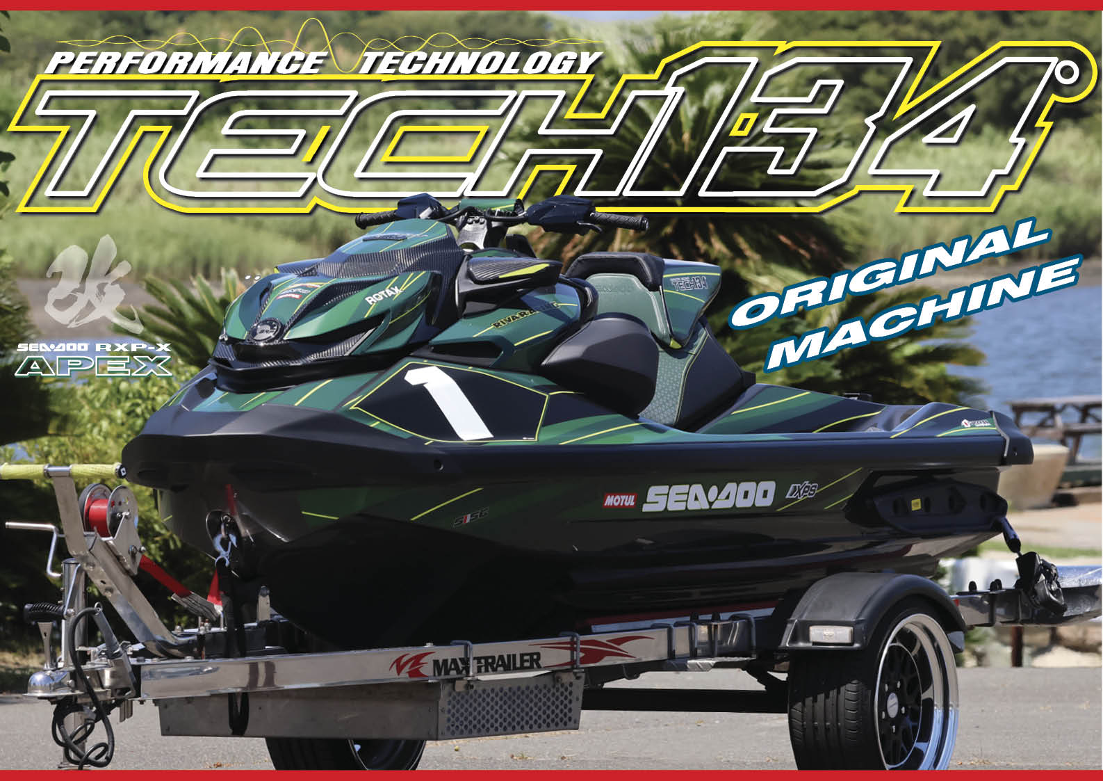 サクセススピード＆グラフィックスが手掛けた、SEA-DOO 「RXP-X RS
